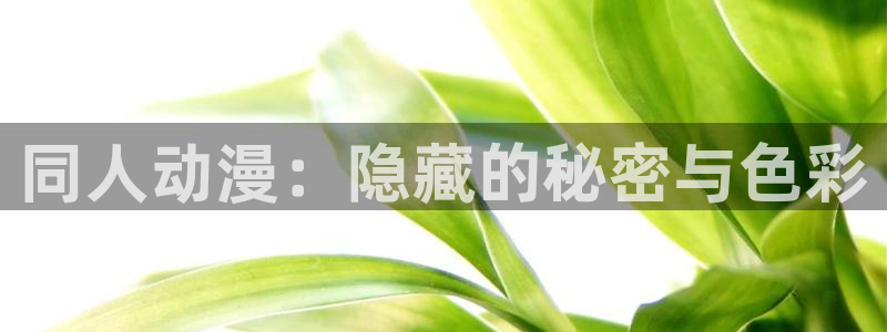 免费a漫禁漫天堂网址：同人动漫：隐藏的秘密与色彩